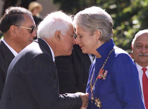 Silvia Cartwright is sworn in as governor-general