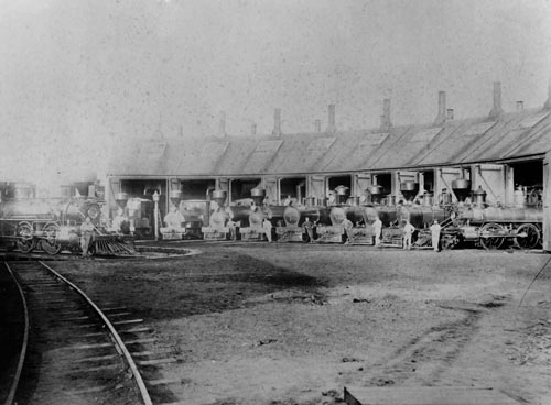 Invercargill railway yard 