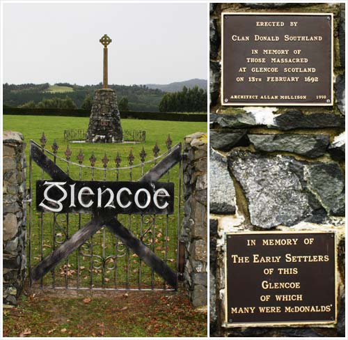 Glencoe memorial
