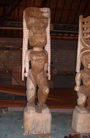 Kanaloa carving, Hawaii 