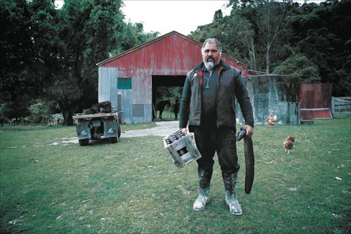A crate, an eel and a dog whistle 