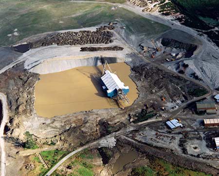 Grey River dredge