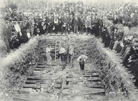 Mass grave at Stillwater