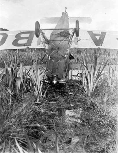 Guy Menzies' landing