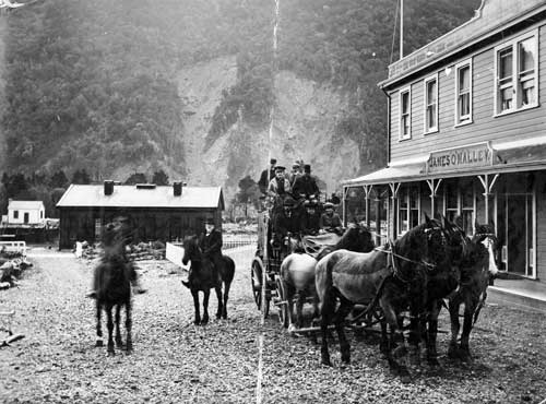 Seddon on horseback 