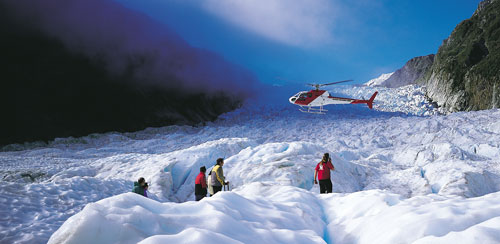 Walking on Fox Glacier