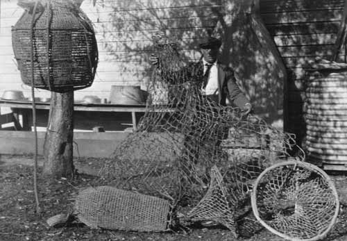 Whanganui Māori fishing nets 