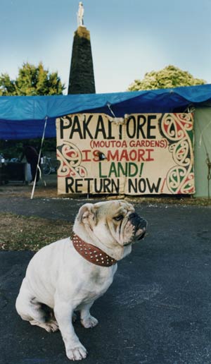 Protest banner 