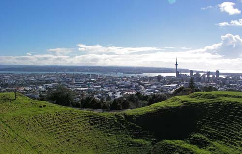 Auckland and Wellington 