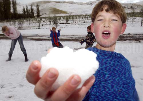 Snowfall, Hawke's Bay 