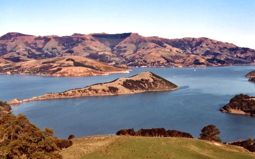 Ōnawe pā, Akaroa Harbour 