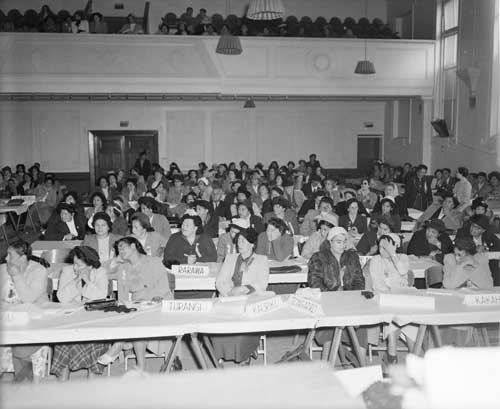 Māori Women’s Welfare League conference, 1953