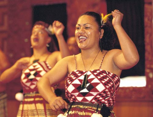 Concert party, Whakarewarewa 