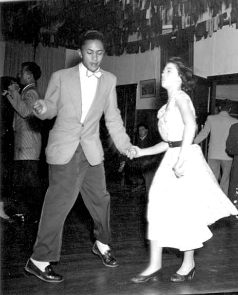 Māori couple, Wellington, 1950s