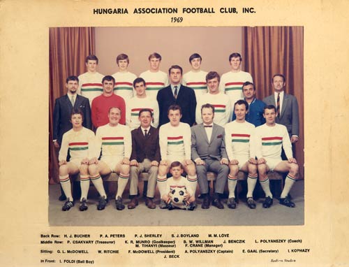 Hungaria Association Football Club, 1969