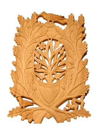 Wooden carving 