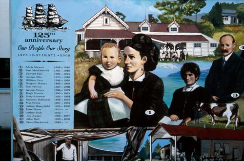 Mural, Katikati