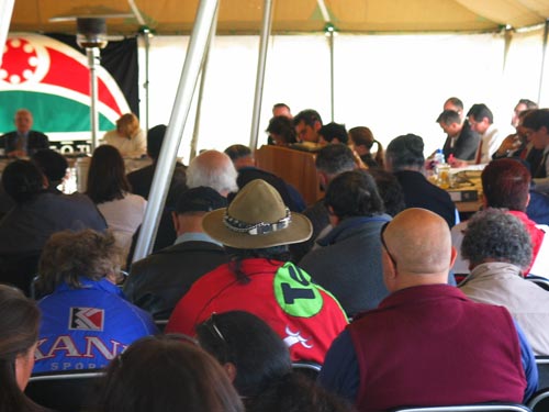 Waitangi Tribunal hearing at Waikaremoana, 2004