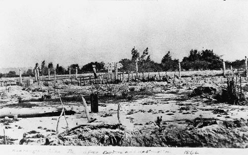 Remains of the pā at Waerenga-a-Hika