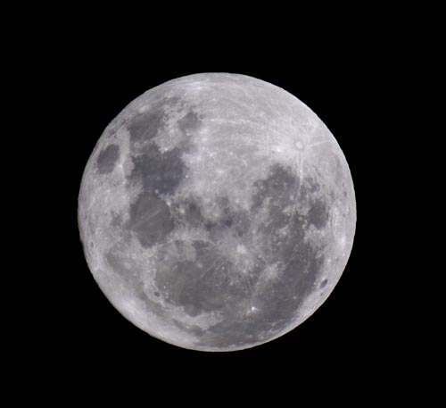 The moon