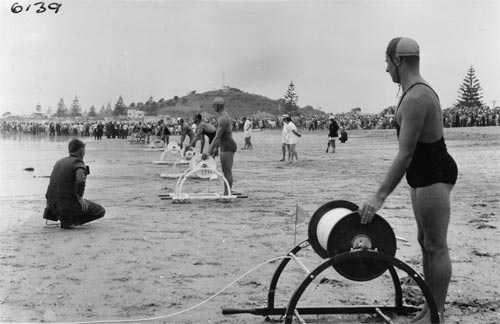 Surf lifesaving at the Mount