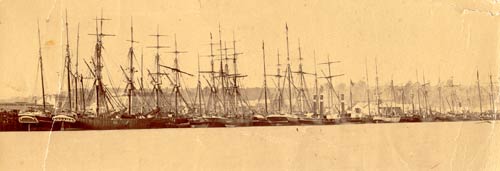 Hokitika in the 1860s