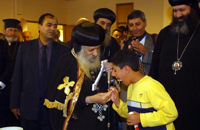 Pope Shenouda III visits New Zealand