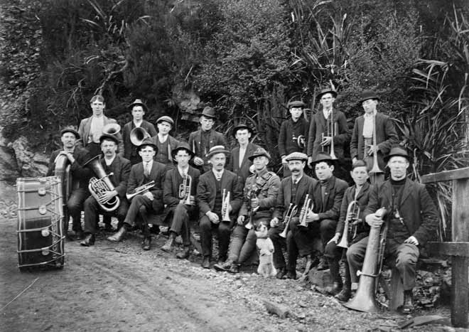 Burnett’s Face brass band