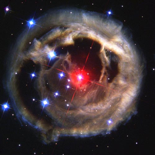 Erupting star