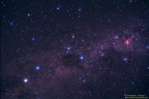 The Southern Cross and Pointers