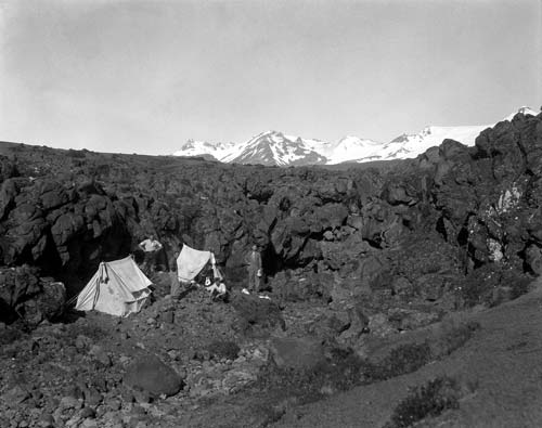 Field camp, Mt Ruapehu