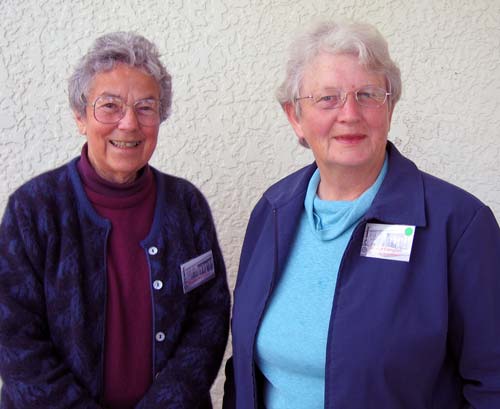 Heather Nicholson and Jocelyn Campbell 