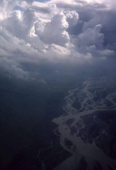 Cumulus clouds