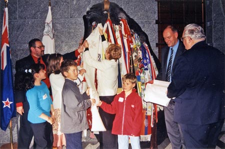 Presenting Maltese ribbons 