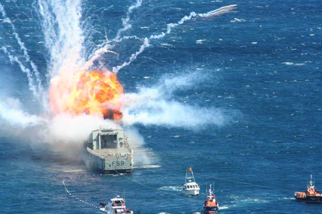 Sinking the Wellington 