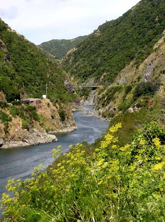 Manawatū Gorge entrance