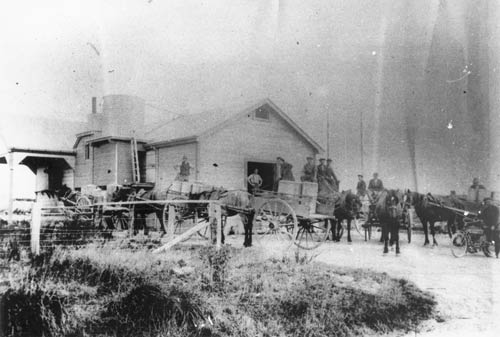 An early dairy factory