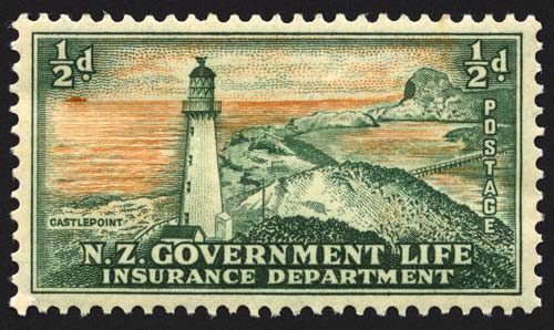 Lighthouse stamp