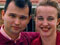 Russian couple and child