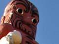 Tangata whenua pou (2nd of 3)