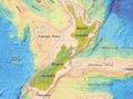 The New Zealand continent
