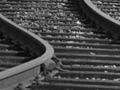 Twisted railway tracks, Edgecumbe