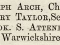 Letter from National Agricultural Labourers’ Union, 1872