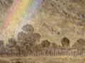 Painting of a mission station and village (2nd of 2)