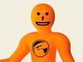 Orange Guy mascot of New Zealand Electoral Commission