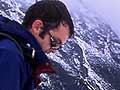 A climber in the Huxley Valley, 2001 (2nd of 3)