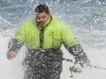 High tide, Muriwai (3rd of 3)