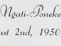 Ngāti Pōneke dance invitation (3rd of 3)