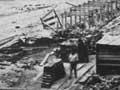 Sewer under construction, Ōkahu Bay, 1910