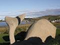 Whale sculpture (1st of 3)